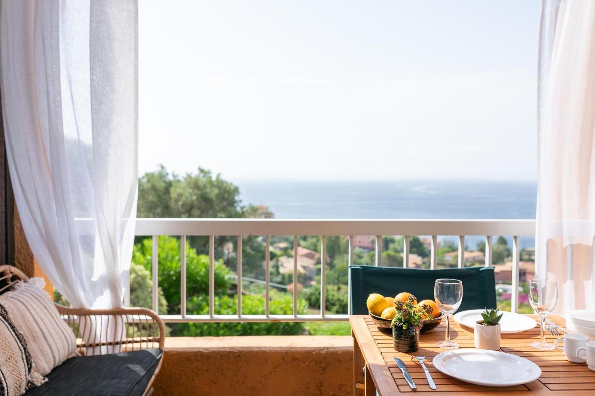Vue Mer Et Jardin Теуль-сюр-Мер Экстерьер фото